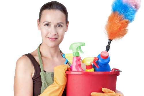 Move out cleaning team preparing a Hounslow property for handover