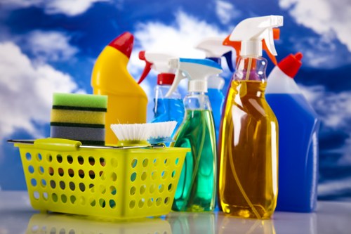 Cleaning dust and residue after renovation work in a Hounslow property