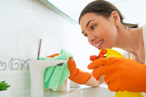Local communal cleaning for a mixed-use property in Hounslow