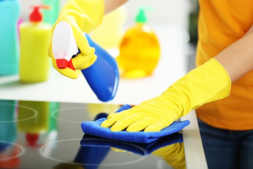 Evening office cleaning service in a Hounslow business premises