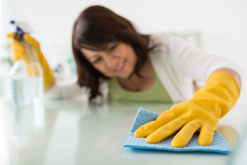 Deep cleaning treatment for fabric chairs and soft furnishings