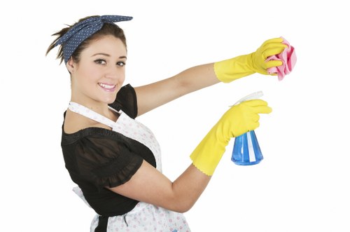 Supervision and safety management during carpet cleaning work