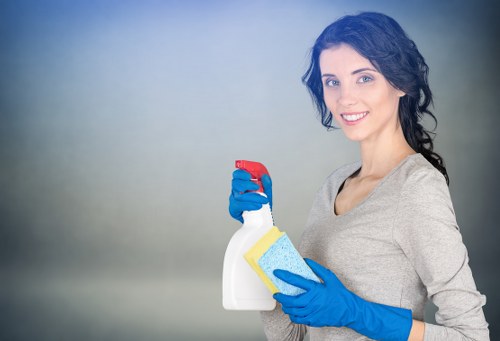 Local cleaners working in a flat near Hounslow with access and parking considerations